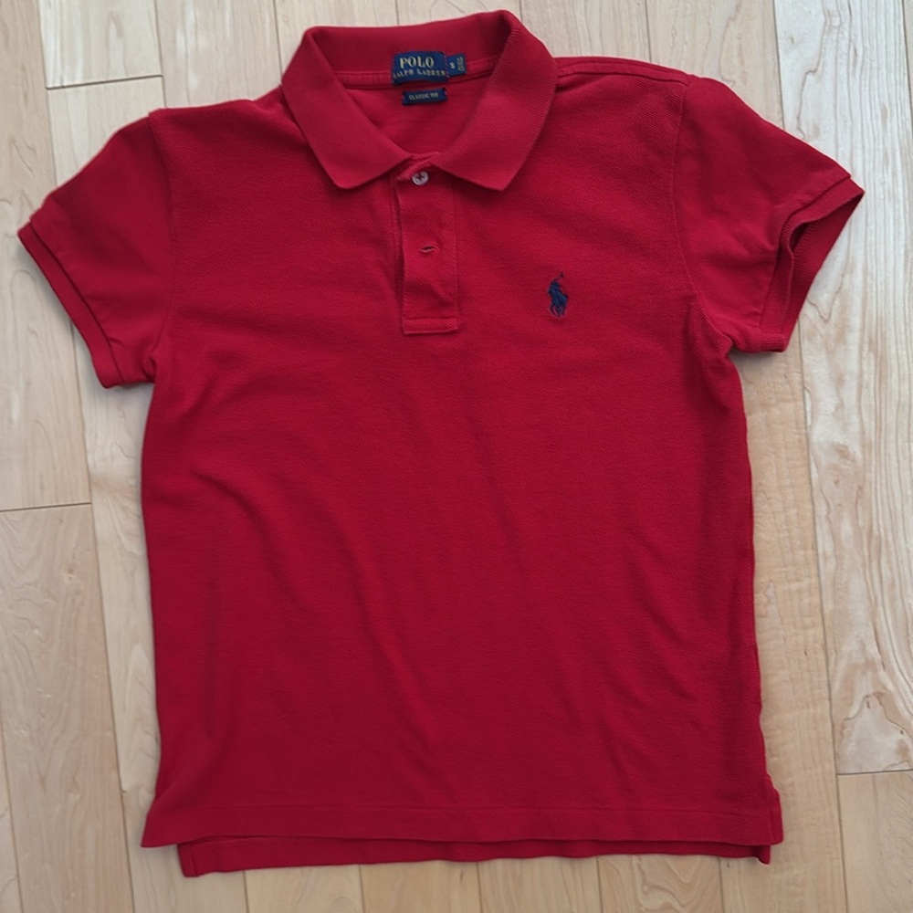 Ralph Lauren Classic Red Polo Shirt